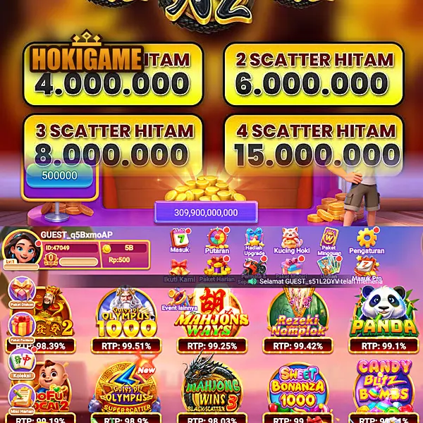 hokigame Masuk
